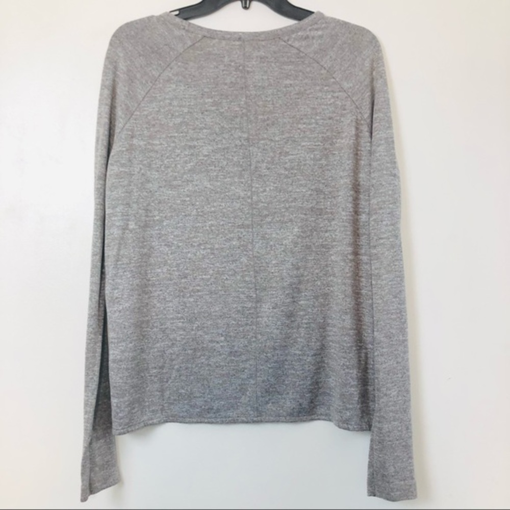 Sold Rag & Bone Jeans Gray Long Sleeve Tee/Shirt- Size Small - Picture 4 of 10